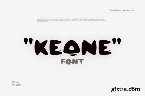 Keone Font ZA4J2DS