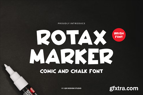 Rotax Marker - Comic & Chalk Font EJJGFER