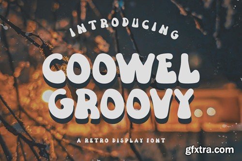 Coowel Groovy Retro font TDXH2PY