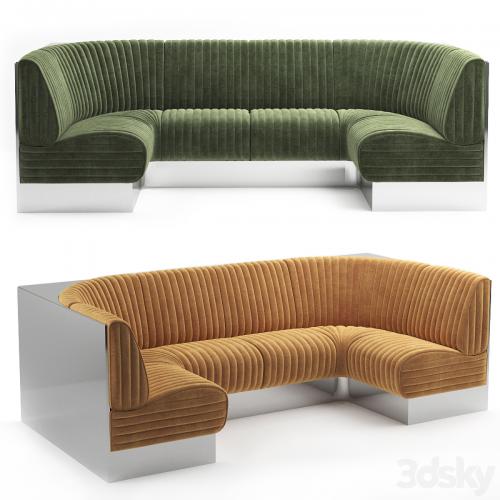 For restaurant sofa-8