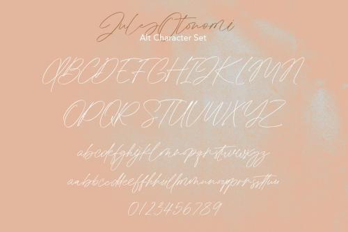 Jules Otonomi Classy Signature Font