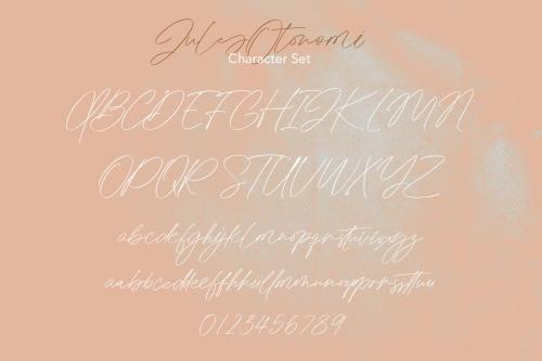 Jules Otonomi Classy Signature Font