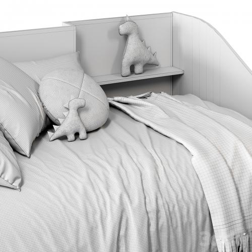 Bed with shelves Tagahe by LA REDOUTE INTERIEURS