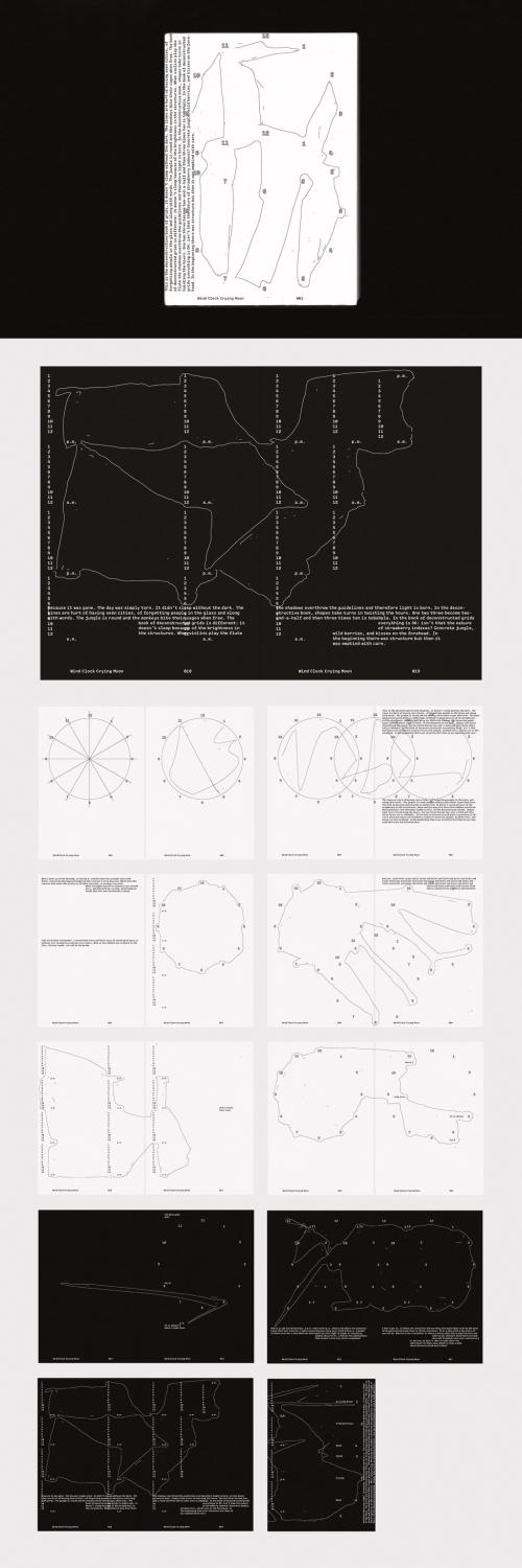 Wind Clock Crying Moon Illustration Book - 451704149