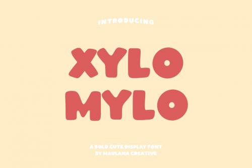 Xylomylo Bold Display Font