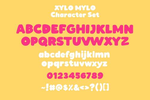 Xylomylo Bold Display Font