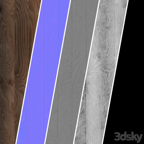 Wood Materials 28- Wooden Panel | Sbsar Seamless PBR 4k