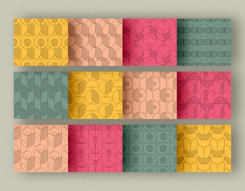 Colorful Patterns Set - 451707018