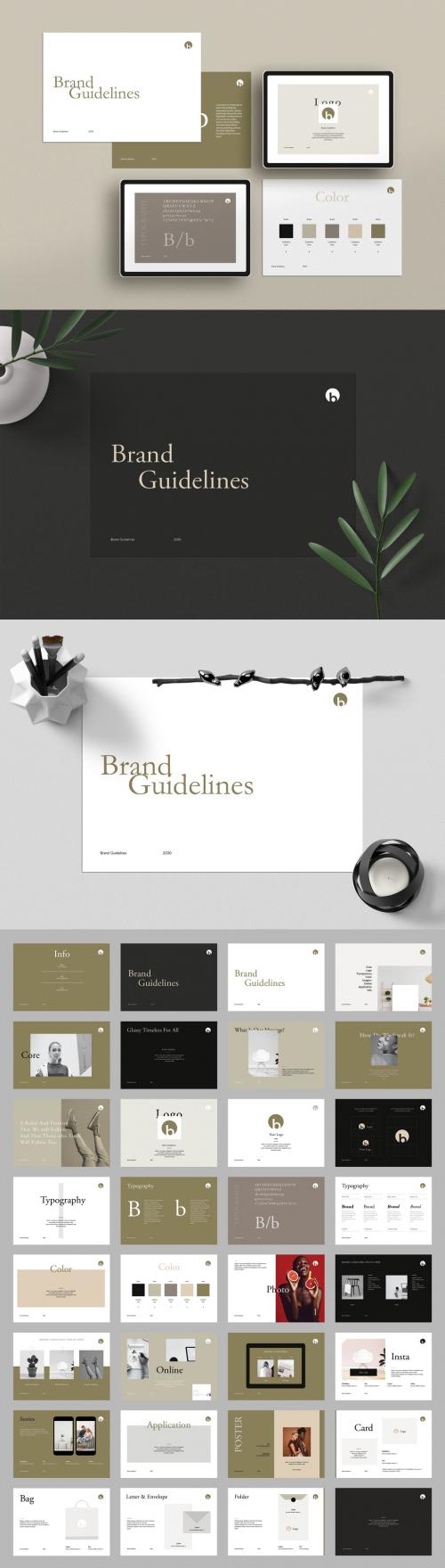 Brand IDentity Guidelines Brochure - 451709058