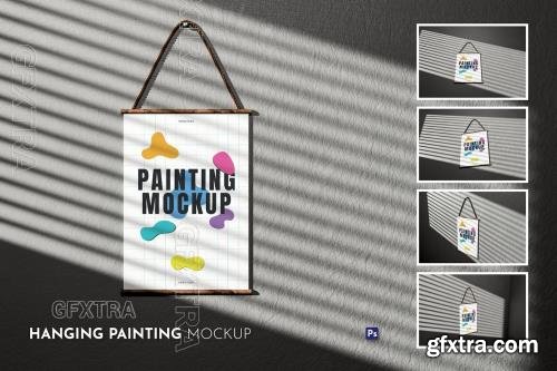 Hanging Painting Mockup MVZR68Q