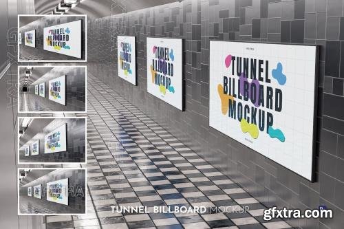 Tunnel Billboard Mockup PSZM8WH