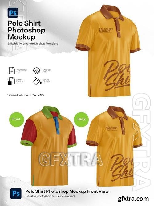 Polo shirt mockup CAW3NBC