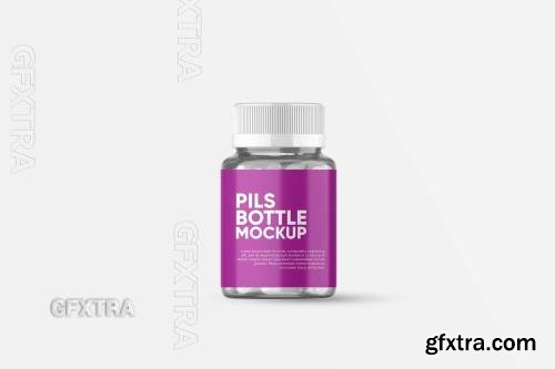 Pill Bottle Mockup BGYVE7D
