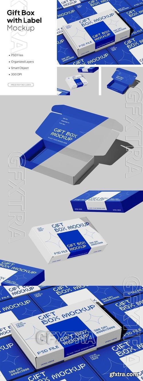 Gift Box Mockup 9AV7VGZ