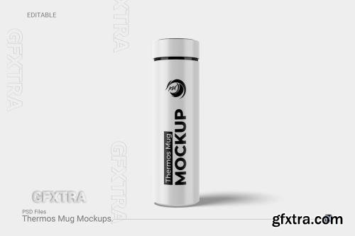 Bottle Thermos Mockup 4QA99RV