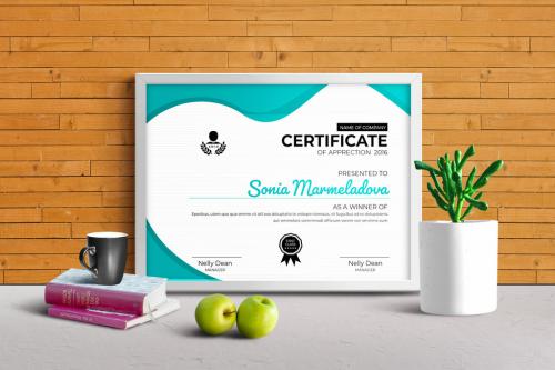 Corporate Certificate Layout - 452562118