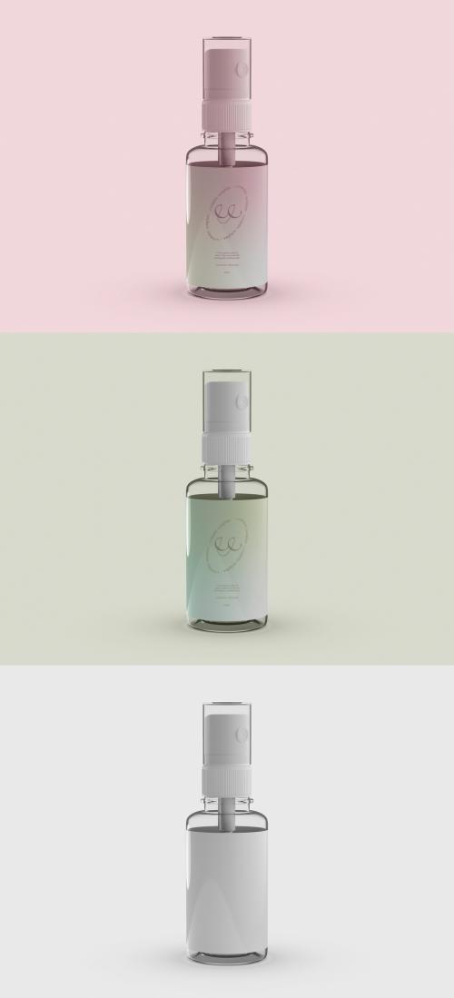 Spray Bottle Mockup - 452599113