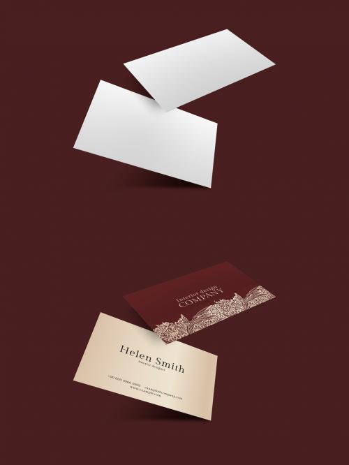 Luxury Business Card Mockup - 452599192