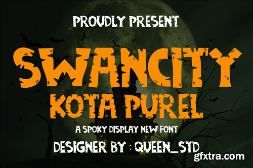 Swancity Kota Purel - decorative Font FYGES7Z