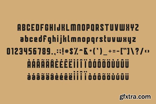 Stockholem Condensed Font MEXFGGD