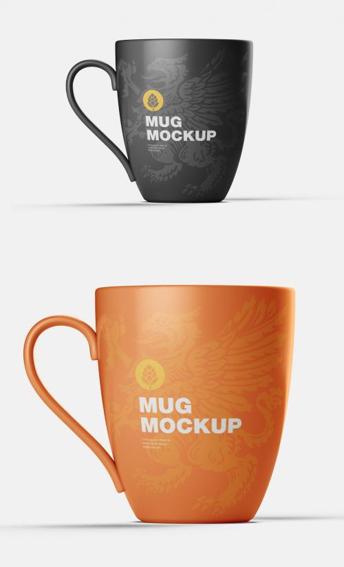 Colorfull Matte Mug Mockup - 452796794