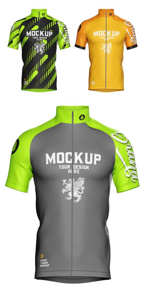 Cycling Jersey Mockup - 452796800