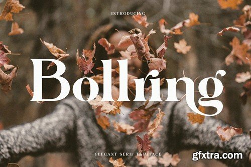 Bollring Elegant Serif Typeface STLVU7K