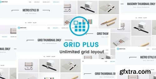 CodeCanyon - Grid Plus - Unlimited Grid Layout v3.3 - 19444153 - Nulled