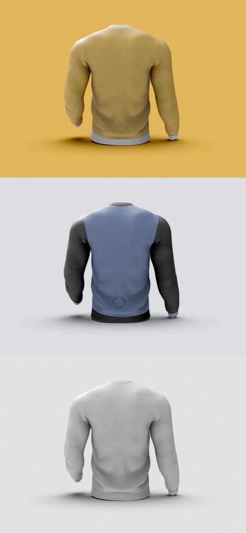 Back View of Hoodie Mockup - 453163618