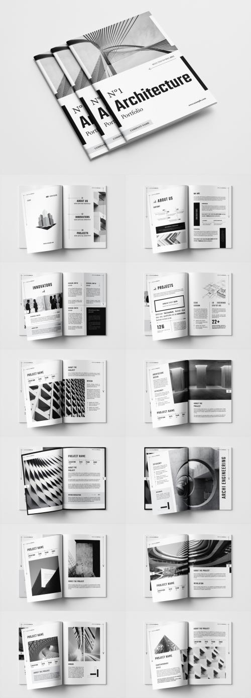 Architecture Portfolio Layout - 454407669