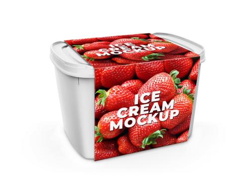 Ice Cream Mockup - 454424161