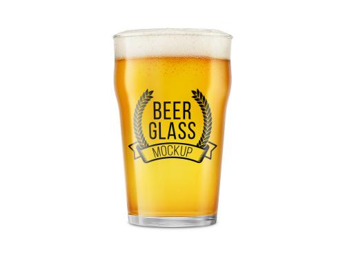 Beer Glass Mockup - 454424169