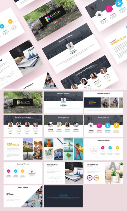 Creative Presentation Layout - 454605435