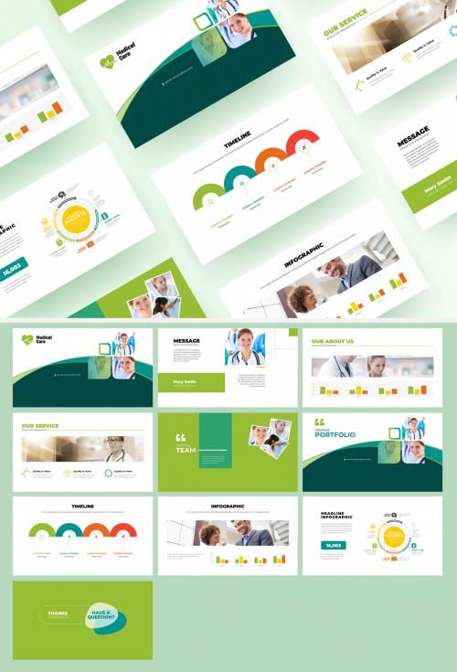 Medical Care Presentation Layout - 454605442