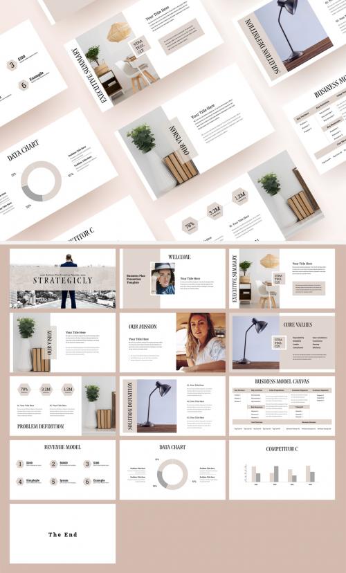 Business Plan Presentation Template - 454607722