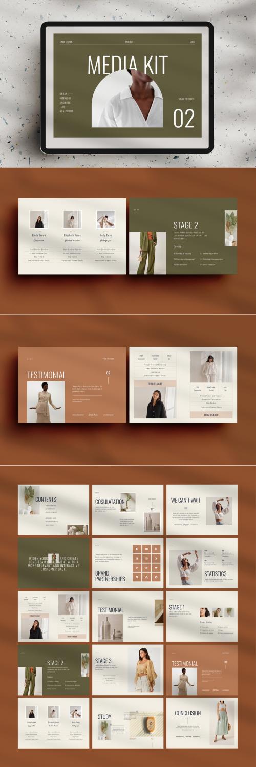 Media Kit Layout - 454607735