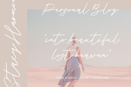 Corlathans Luxury Signature Font