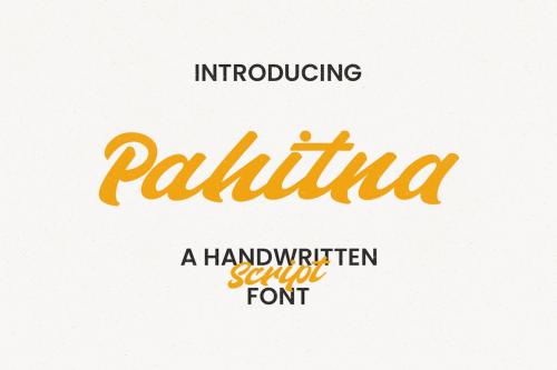 Pahitna Handwritten Script Font