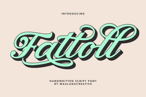 Fattoll Handwritten Script Font