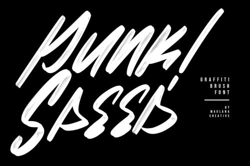 Malo Aino Graffiti Brush Font