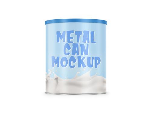 Metal Can Mockup - 454633894