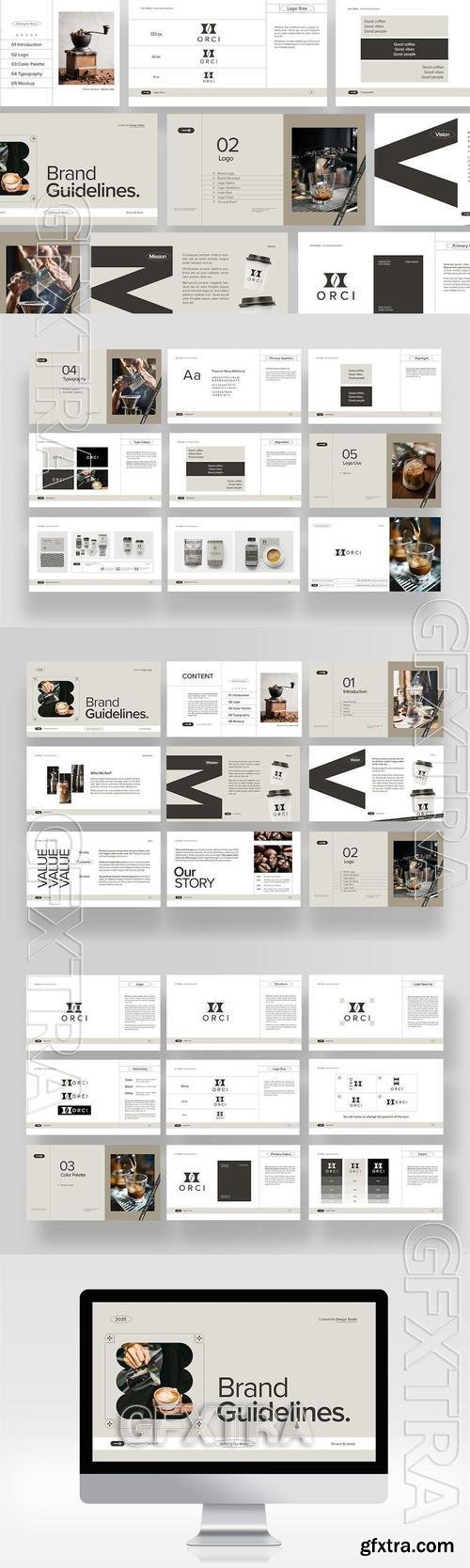 Brand Guidelines Presentation Template JX3PLDS