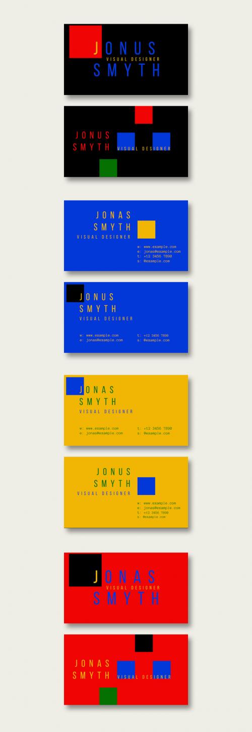 Bauhaus Business Cards - 454818191