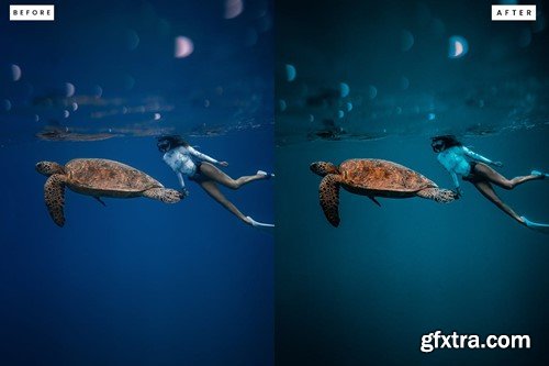 Deep Ocean Blue Lightroom Presets RA737T7