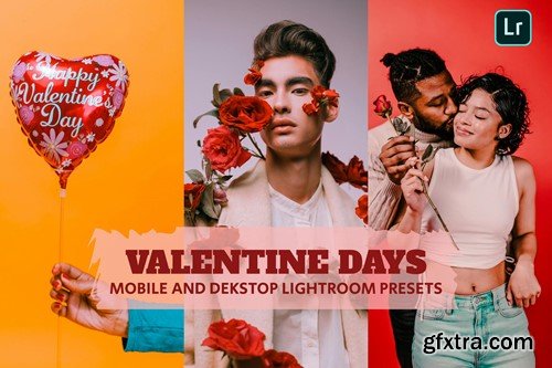 Valentine Days Lightroom Presets Dekstop Mobile HCT8DL9