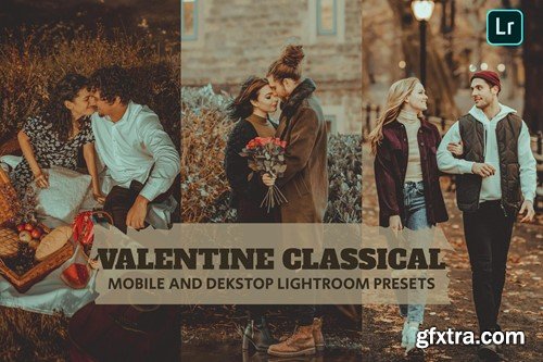 Valentine Classic Lightroom Presets Dekstop Mobile R6N69VC