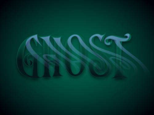 Ghost Text Effect - 455778434