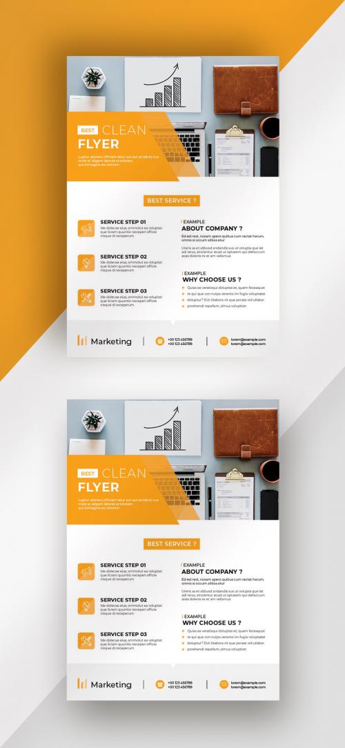 Clean Business Flyer - 455786160