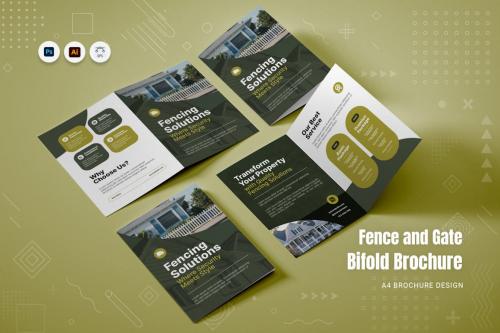 Fence and Gate Bifold Brochure