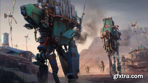 The Gnomon Workshop - Mech Illustration with Character & Story